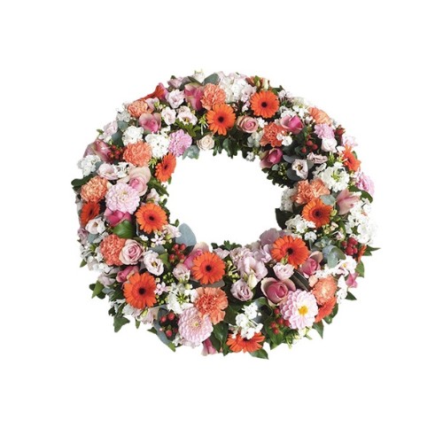COURONNE DE FLEURS DEUIL MARCELLUS